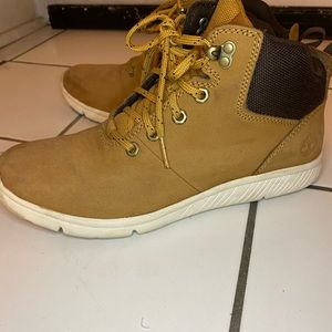 Kids Timberland USA Hiking Boots - Junior Boltero Mid Brown